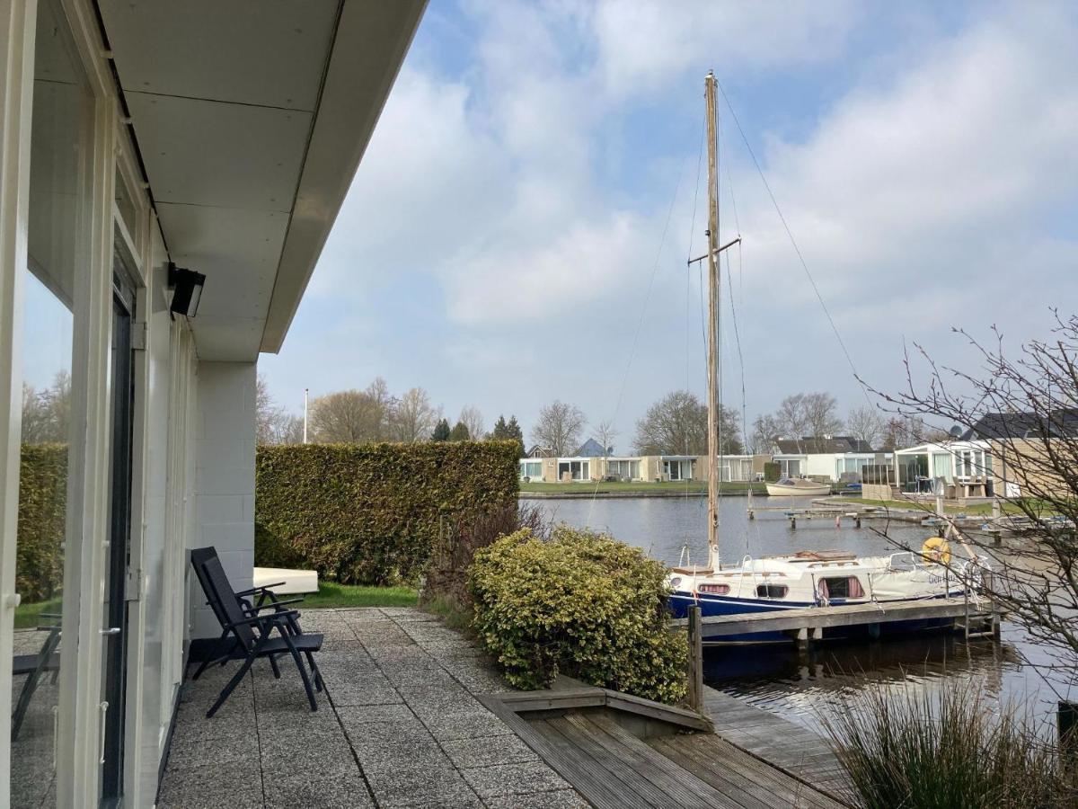 Waterfront Holiday Home With Jetty Boornzwaag over de Wielen 外观 照片