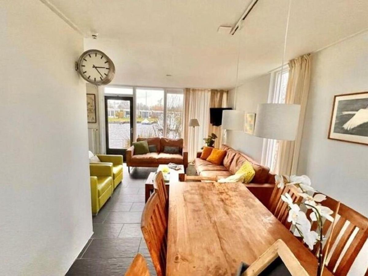 Waterfront Holiday Home With Jetty Boornzwaag over de Wielen 外观 照片