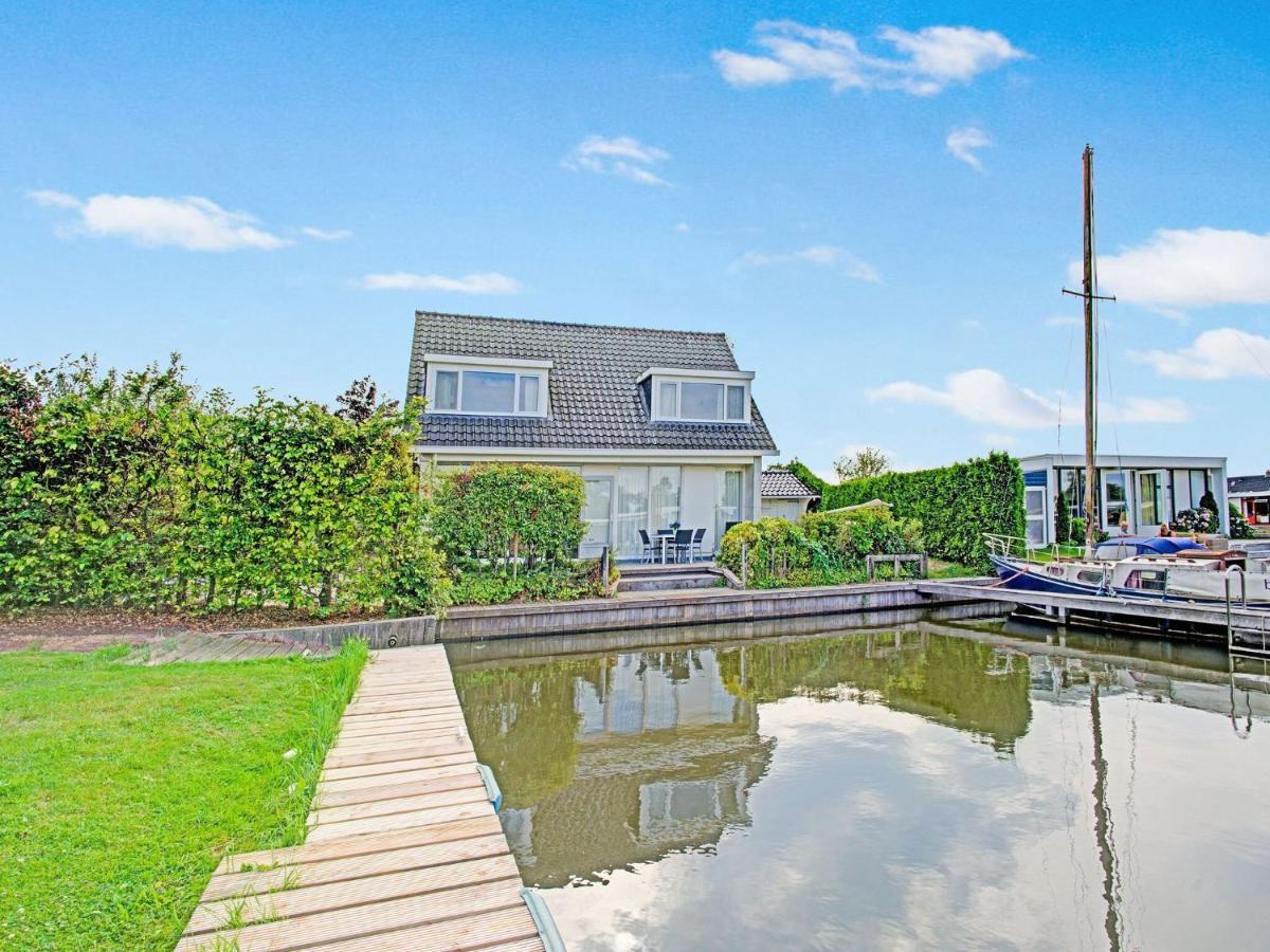 Waterfront Holiday Home With Jetty Boornzwaag over de Wielen 外观 照片